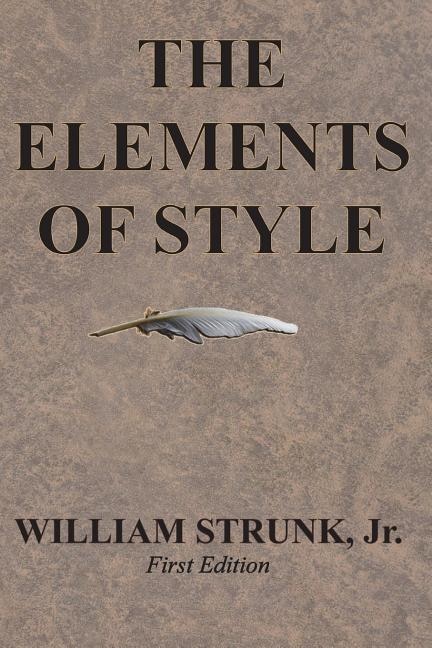 Front cover_The Elements of Style