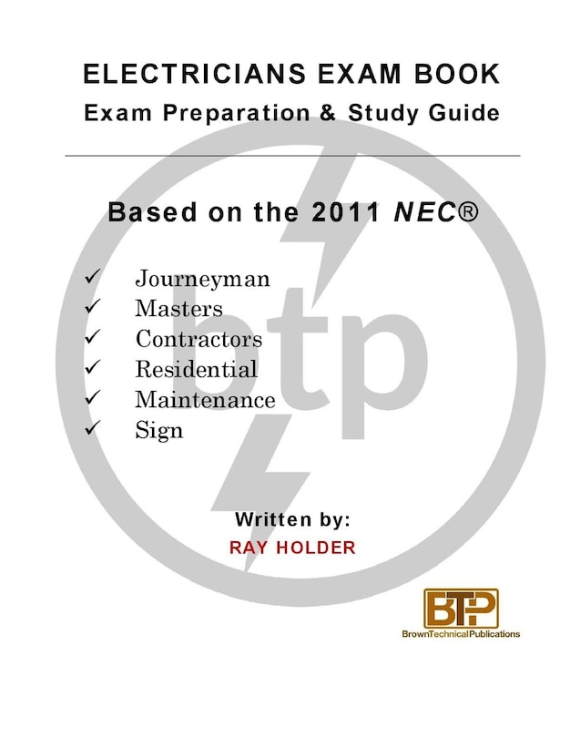 Front cover_Electricians Exam Book 2011