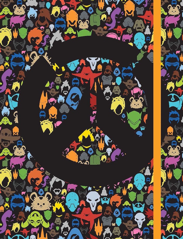 Front cover_Overwatch: All Over Character Icon Notebook