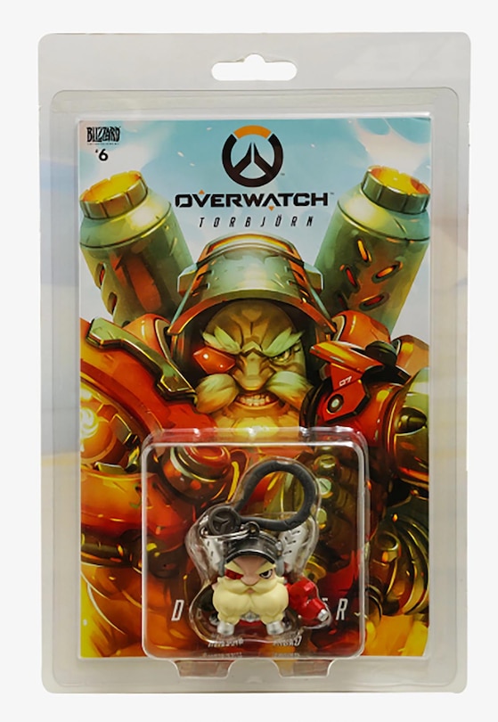 Couverture_Overwatch Torbjorn Comic Book And Backpack Hanger