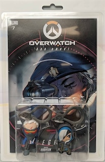 Couverture_Overwatch Ana And Soldier 76 Comic Book And Backpack Hanger Two-pack