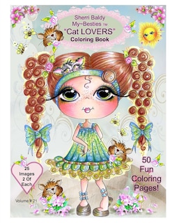Sherri Baldy My-Besties Cat Lovers Coloring Book