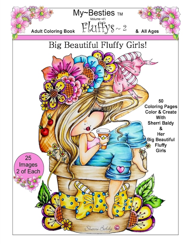 Front cover_My Besties Fluffy's 2 Big Beautiful Fluffy Girls!