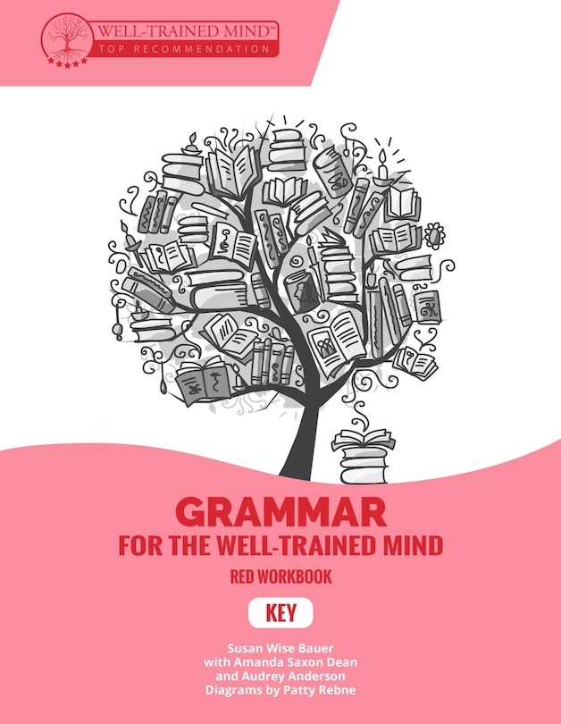 Front cover_Grammar for the Well-Trained Mind Key to Red Student Workbook