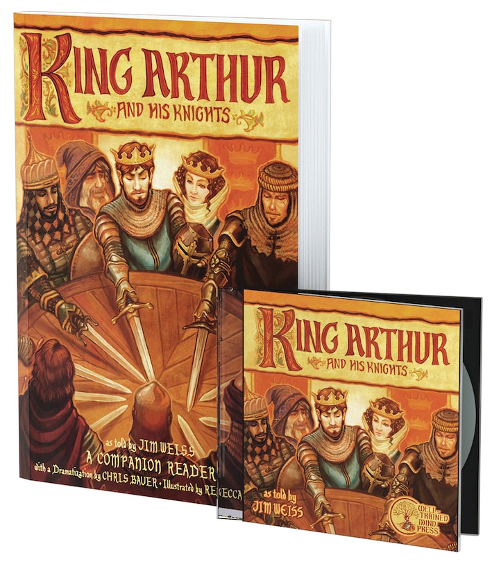 Front cover_King Arthur And His Knights Audiobook And Companion Reader Bundle