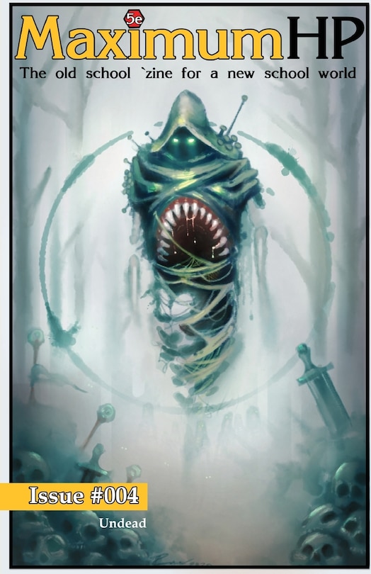 Front cover_Maximum HP #004 5E - Undead