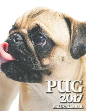 Couverture_Pug 2017 Wall Calendar