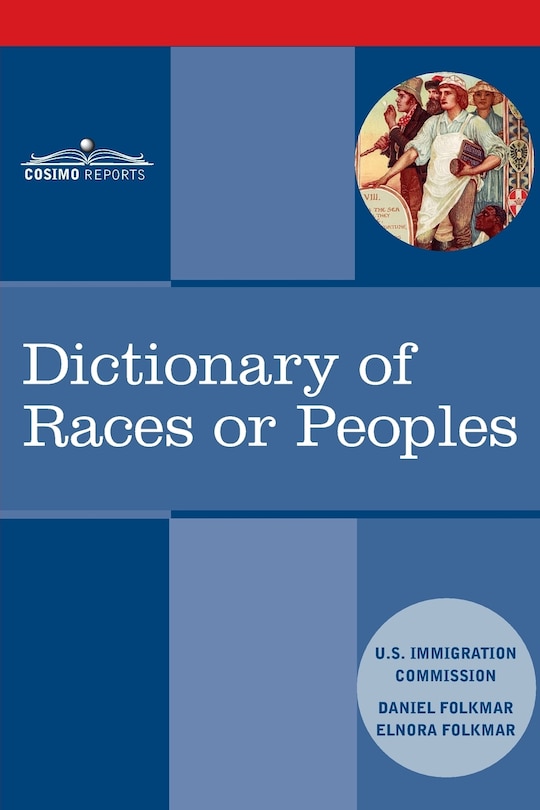 Couverture_Dictionary of Races or Peoples