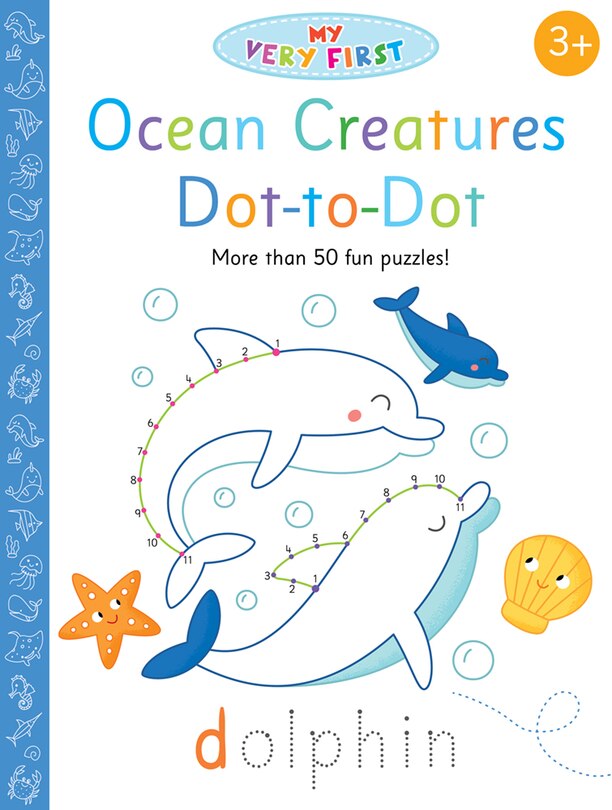 Front cover_Ocean Creatures Dot-to-dot