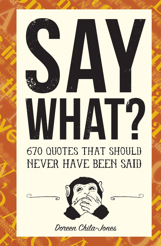 Front cover_Say What?