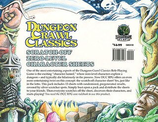 Couverture_DCC RPG 0-Level Scratch Off Character Sheets