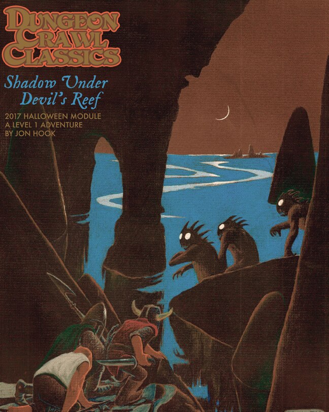 Couverture_Dungeon Crawl Classics 2017 Halloween Module: Shadow Under Devil's Reef