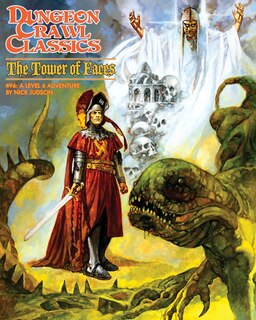 Front cover_Dungeon Crawl Classics #96: The Tower of Faces