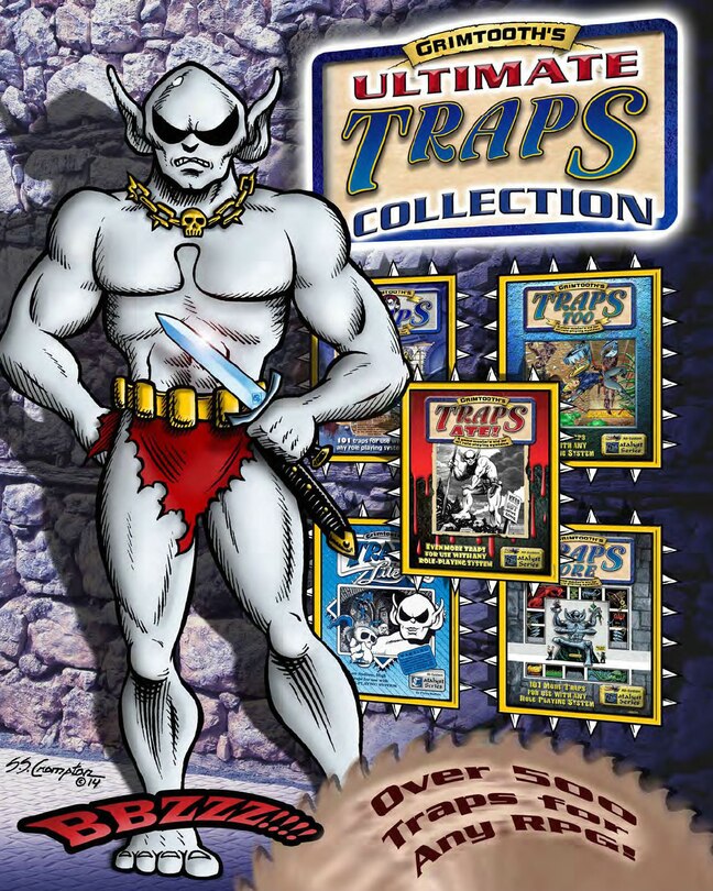 Front cover_Grimtooth's Trapsylvania - Hardback