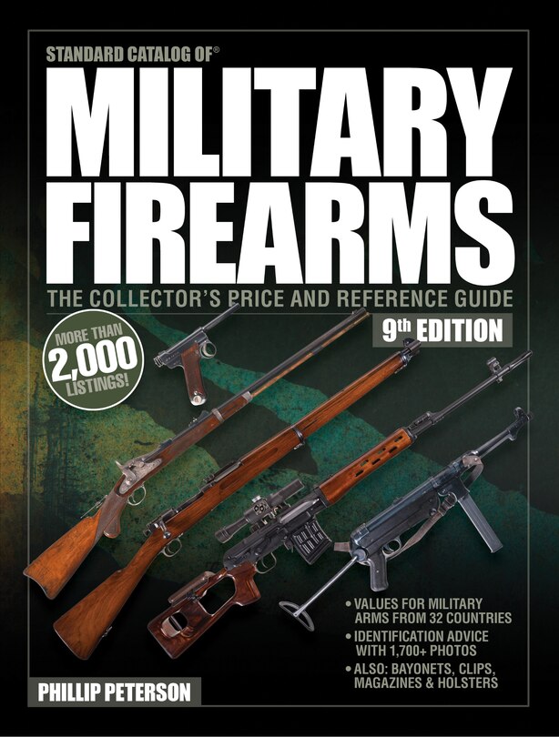 Front cover_Standard Catalog of Military Firearms, 9th Edition