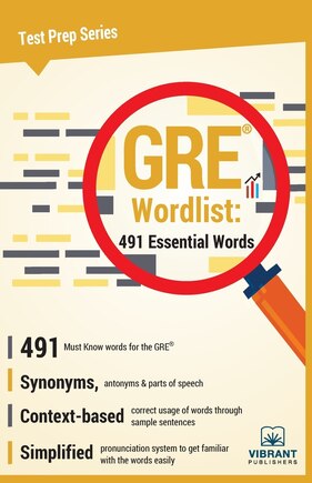 GRE Wordlist: 491 Essential Words