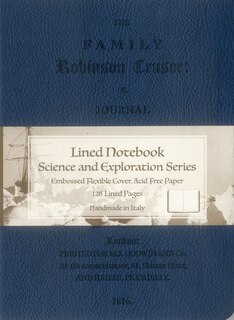Front cover_Robinson Crusoe: Blue Lined Journal