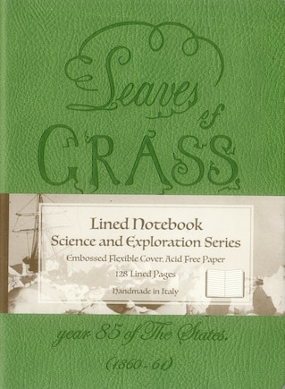 Leaves of Grass: Green Lined Journal: GREEN