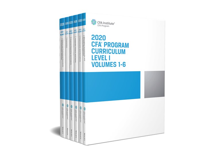 Couverture_Cfa Program Curriculum 2020 Level I Volumes 1-6 Box Set