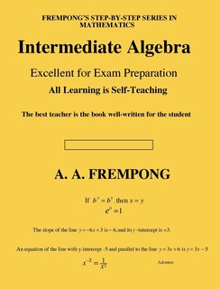 Front cover_Intermediate Algebra