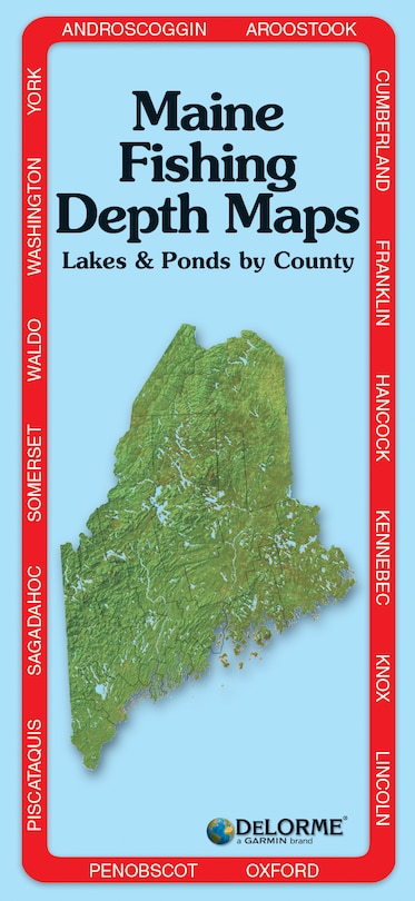 Front cover_Delorme Atlas Maine Fishing Depths