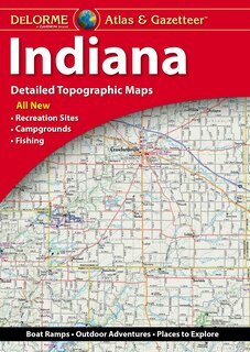 Front cover_Delorme Atlas & Gazetteer: Indiana