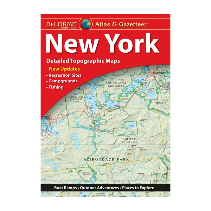 Front cover_Delorme Atlas & Gazetteer: New York