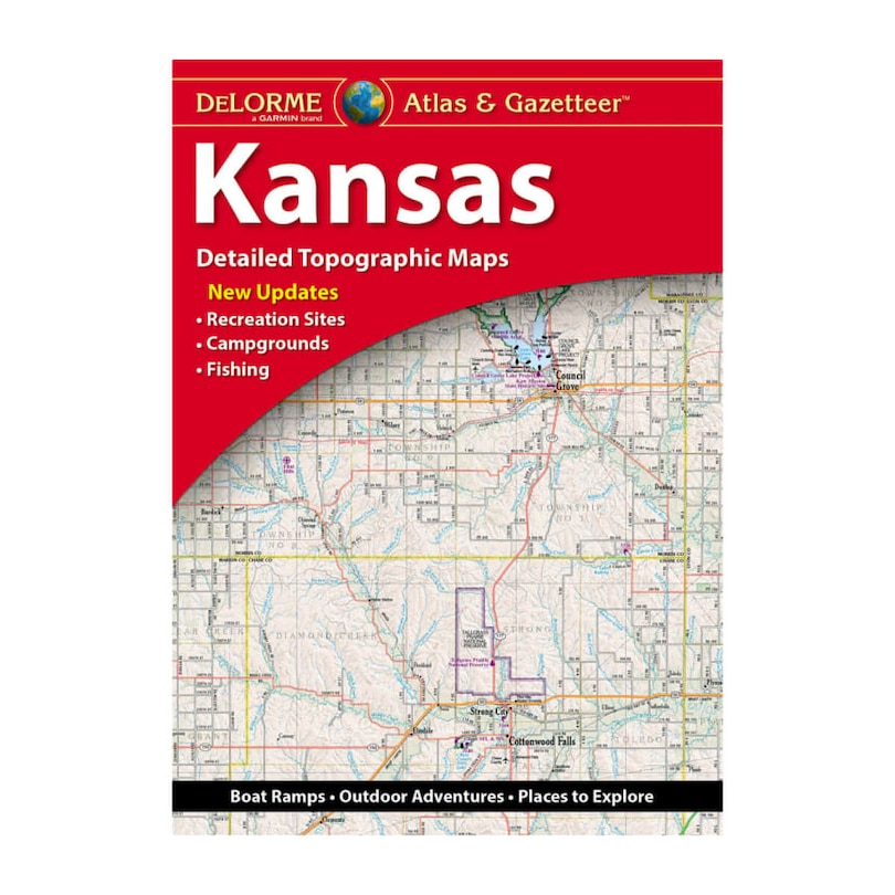 Couverture_Delorme Atlas & Gazetteer Kansas