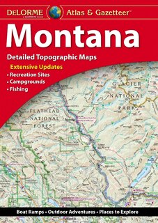 Front cover_Delorme Atlas & Gazetteer: Montana