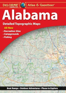 Front cover_Delorme Atlas & Gazetteer: Alabama