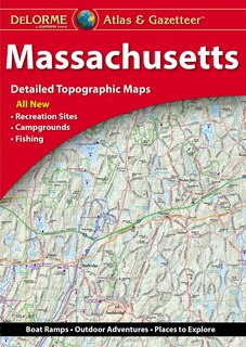 Couverture_Delorme Atlas & Gazetteer Massachusetts