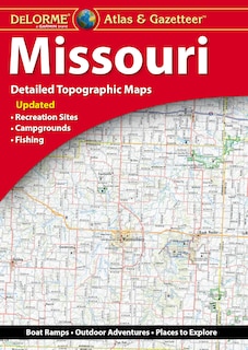 Couverture_Delorme Atlas & Gazetteer: Missouri