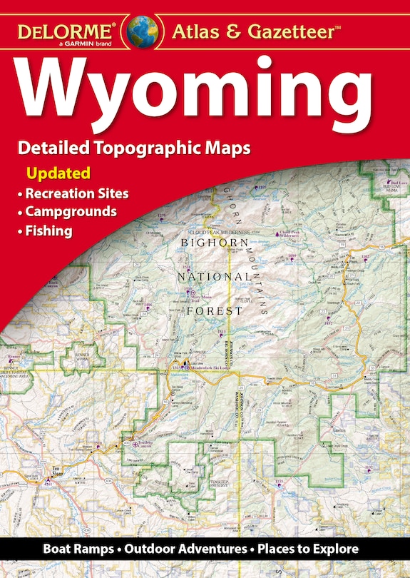 Front cover_Delorme Atlas & Gazetteer: Wyoming