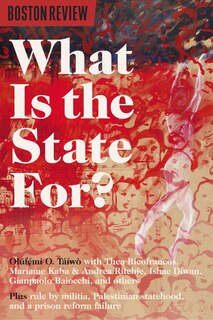 Front cover_What Is The State For?