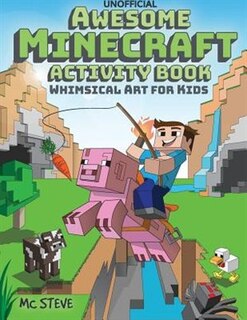Front cover_Awesome Minecraft Activity Book