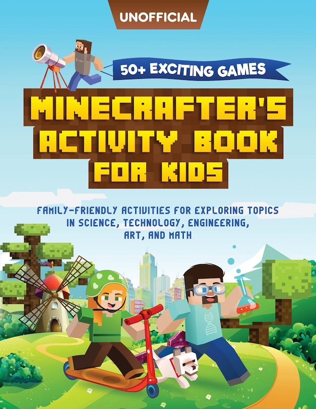 Front cover_Minecraft Activity Book