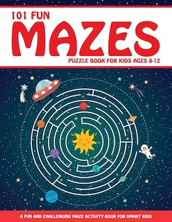 Front cover_Maze Puzzle Book for Kids 4-8