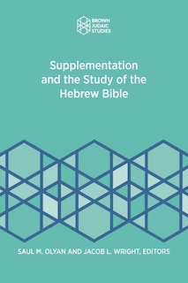 Front cover_Supplementation and the Study of the Hebrew Bible
