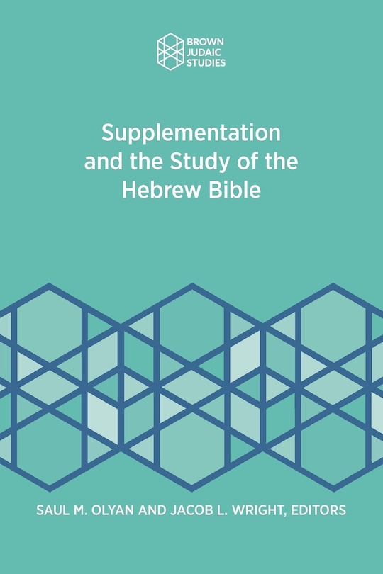 Front cover_Supplementation and the Study of the Hebrew Bible