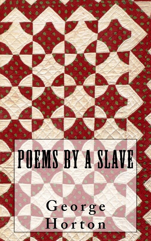 Front cover_Poems By A Slave