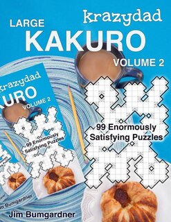 Front cover_Krazydad Large Kakuro Volume 2