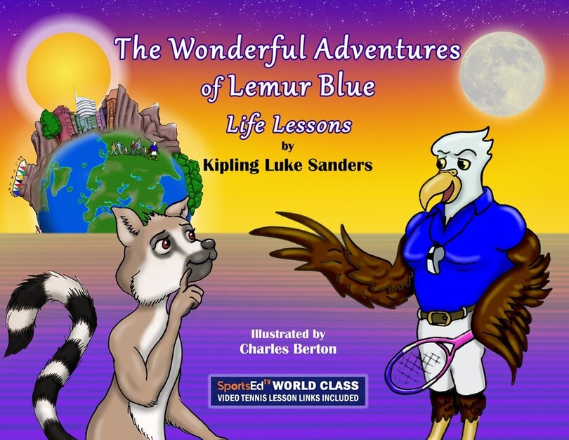 Front cover_The Wonderful Adventures of Lemur Blue