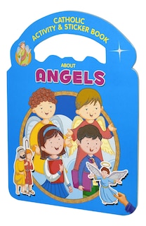 Front cover_Catholic Activity & Sticker Book about Angels