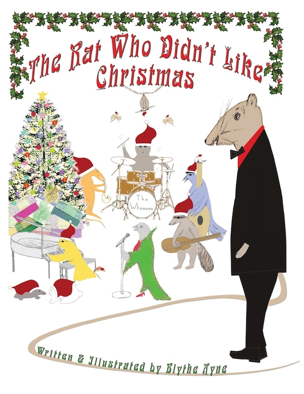 Front cover_The Rat Who Didn't Like Christmas
