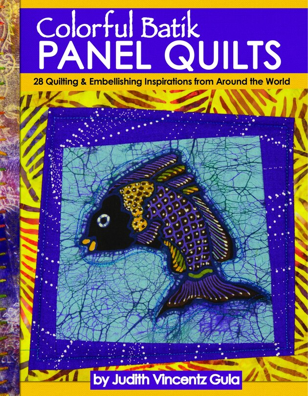 Couverture_Colorful Batik Panel Quilts