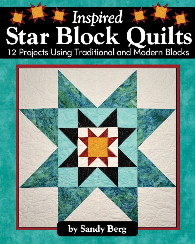 Front cover_Inspired Star Block Quilts