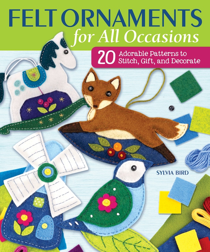 Front cover_Felt Ornaments For All Occasions
