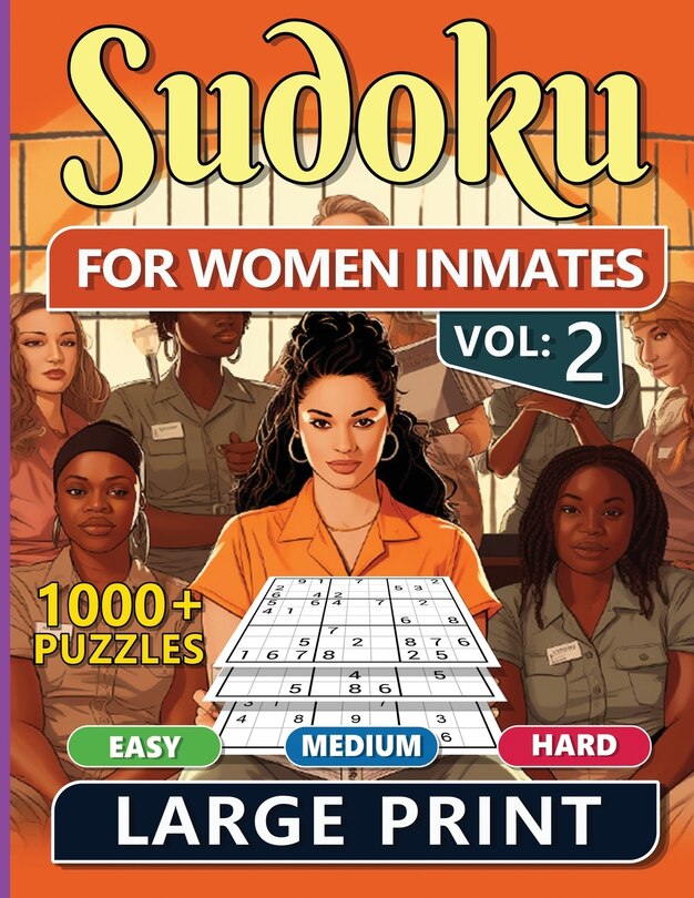 Couverture_1000 Sudoku For Women Inmates Vol 2