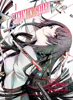 Front cover_Bakemonogatari (manga) 1