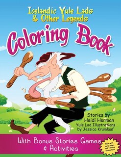 Front cover_Yule Lads and Other Legends Coloring Book